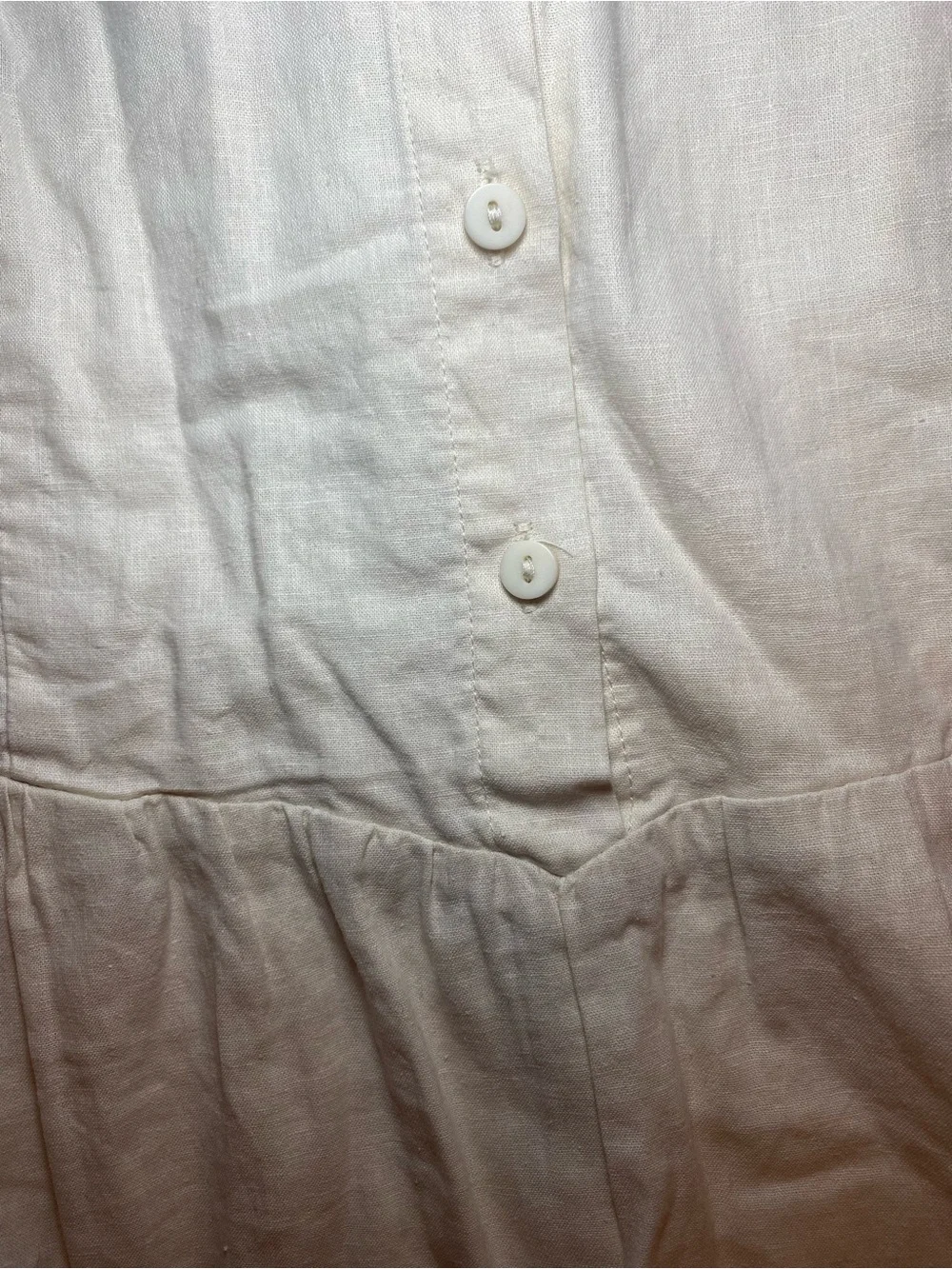 EUC Lively Ghosts Ritual Coven(?) Long Sleeve Victorian Style Button Front Dress